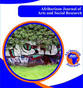 Afrihorizon Journal of Arts and Social Research