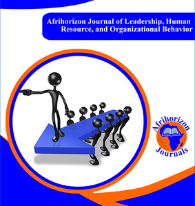 Afrihorizon Journal of Leadership, Human Resource, and Organizational Behavior