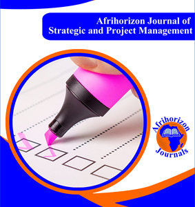 Afrihorizon Journal of Strategic and Project Management