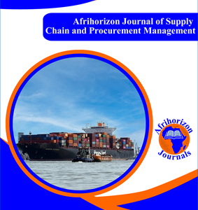 Afrihorizon Journal of Supply Chain and Procurement Management